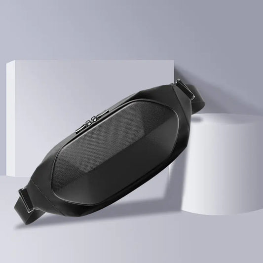 Men's Summer Waterproof Hard Shell Waist Bag