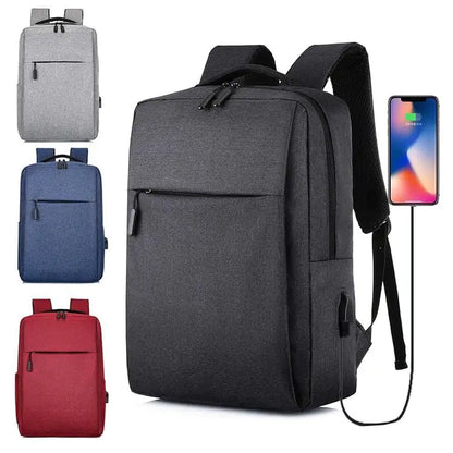 Anti-Theft USB Laptop Backpack for Travel and School