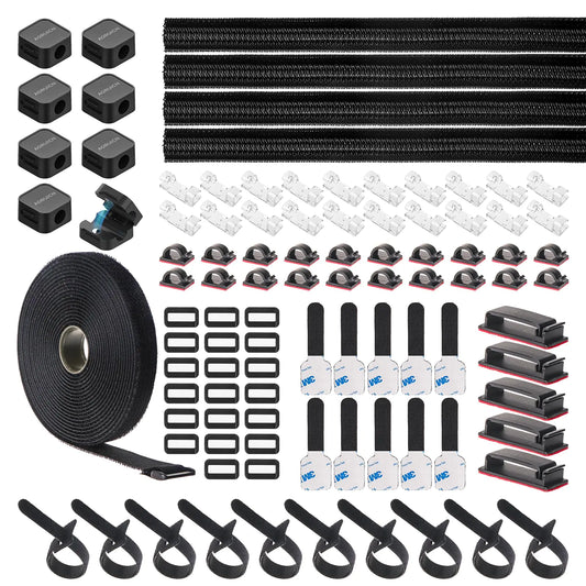 AORUICN Pro – 98-Piece Cable Management Kit