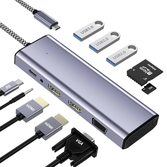 ConnectPro 10-in-1 USB-C Docking Station