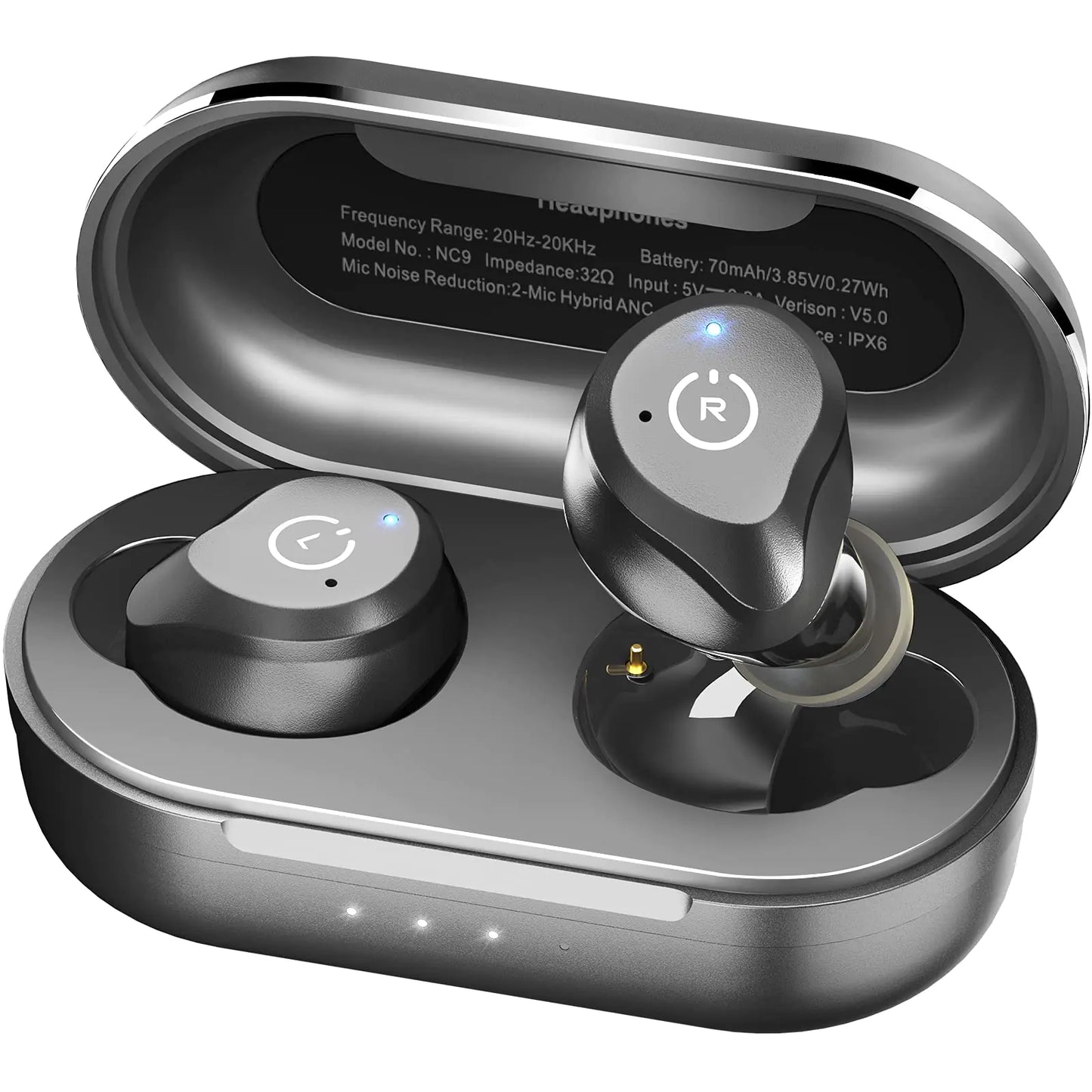 TOZO NC9 Pro – Hybrid Noise Cancelling Earbuds
